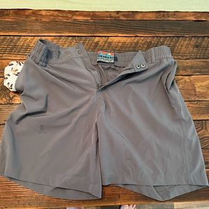 Burlebo brand Steel Gray L shorts